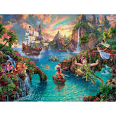 Ceaco 750pc Puzzle - Disney Thomas Kinkade - Peter Pan-TCG Nerd